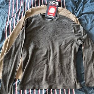 Men's Long Sleeve Tee - Black